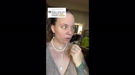 TikTok star creating 'jizzy' jewellery with SPERM branches out and is now using urine too – sharing shocking video of fridge full of 'samples' Part 4