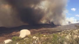 No signs of slowing down for fire that burned over 9,000 acres in Southern California