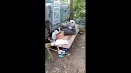 Ukrainian military found abandoned Russian equipment