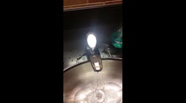 This kitchen sink is obviously haunted