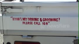 Funny car signs