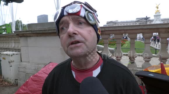 Royal superfan John Loughrey plans to camp out in London until the Queen's funeral
