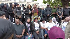 Protest against the deadly police shooting of Chris Kaba, killed a 24-year-old unarmed, in London