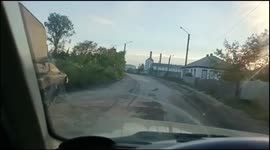 video from the Izym of the abandoned Russian military equipment