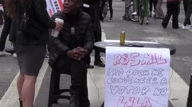 Political parties provoke opposition parties in Sao Paulo, Brazil