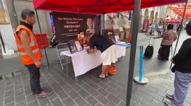 Book of condolence in London’s Chinatown for Queen Elizabeth II