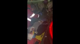Zelensky's car crash: Ukrainian army and paramedics rescue people that got injured
