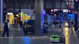 Huge emergency service response to reports of a man stabbed on Wardour Street and another man Tasered by police