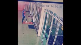 Man's prayer interrupted by cat roaming around mosque in Malaysia