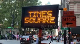 The New York Times Square is a Gun Free Zone