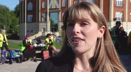 Organiser of This Ends Now march in Stroud, Gloucestershire, tells of the importance of ending violence towards women and girls