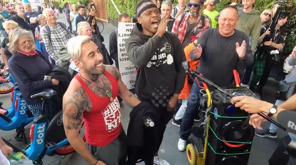 London: Chris Sky @ Nationwide Rally for Freedom