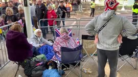Mourners camp in Westminster ahead of The Queen’s funeral