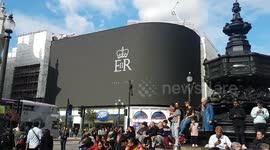 London advertising screens turn dark as nation mourns Her Majesty the Queen