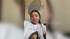 US mum who lets her children draw 