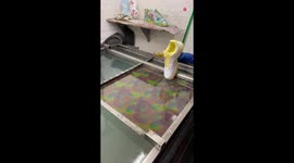 Applying VIBRANT designs to sneakers via the phenomenal process of hydro dipping