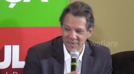 Candidates for the Presidency of the Republic from past elections support Lula in São Paulo, Brazil