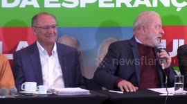 Candidates for the Presidency of the Republic from past elections support Lula in São Paulo, Brazil