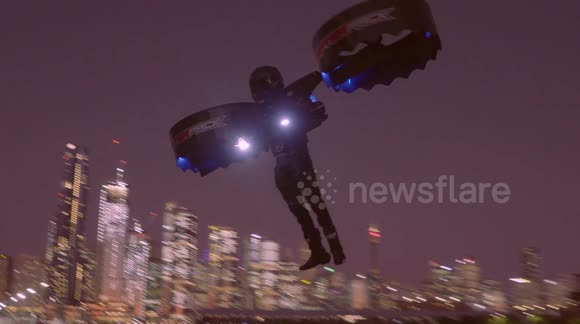 Company show off incredible flying machine that you wear as a backpack ...