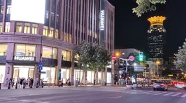 Huawei Flagship Store In Shanghai, China