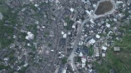 Footage Of Shipu Ancient City In Ningbo, Zhejiang, China