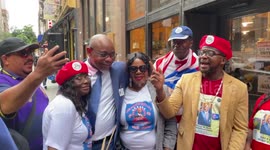Political Rally for Liberian President George Weah In NY, US