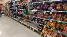 Grocery Shelves Empty Ahead of Hurricane