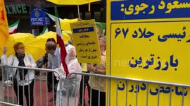 Protests against Ebrahim Raisi continue in New York, USA
