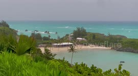 Hurricane Fiona over Princess Beach Club, Bermuda