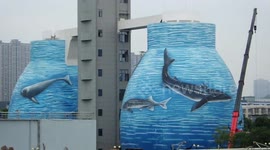 A Sewage Treatment Plant On The Banks of The Yangtze River In Yichang, China