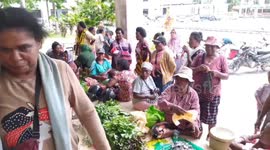 Government Policy Protests A Number of Traditional Traders in Indonesia Selling in the main hall of the Mayor's Office