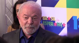 Candidate Lula holds meeting with artists and intellectuals before Presidential first round in Sao Paulo, Brazil