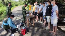 Chinese call centre gang ‘running online investment scam’ caught fleeing across Myanmar-Thai border