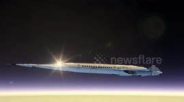 Jaw-dropping new supersonic plane could get from London to New York in 80 minutes