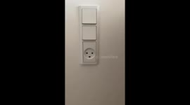 Pareidolia in a Danish home, Denmark. This is why we have a happy country.