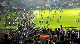 At least 174 people die in Indonesia after football match!