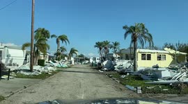 Hurricane Ian aftermath: Mobile home park devastated