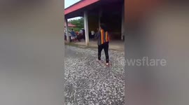 Thailand: Concerned locals and families rush to scene of daycare shooting