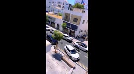 Novice driver unable to give way to ambulance