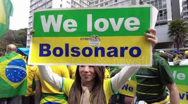 Act of support for President Jair Bolsonaro in São Paulo, Brazil