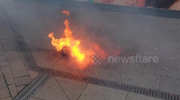 London's Walthamstow shopping mall evacuated as electric bike battery explodes