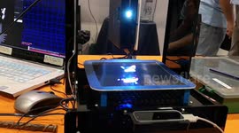 Tiny Rocket takes of using acoustic sound to make it lift off