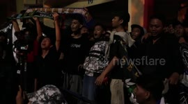 Prayers to commemorate 131 victims of stampede in Malang, Indonesia