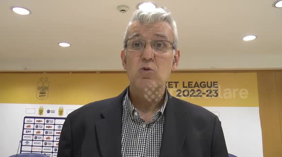 Alexios Tsatsoulis' comments on the Greek Basket League game Aris-Panathinaikos 69-65