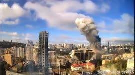 Crimean Bridge blast aftermath: Footage shows several Russian strikes targeting Kyiv