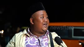 Interview with a witness of tragedy at the football match in Malang, Indonesia