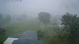 Massive storm blows neighborhood town causing severe damage