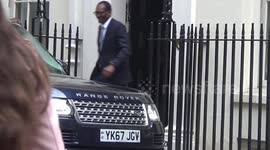 Kwasi Kwarteng leaves Downing Street after being sacked as Chancellor