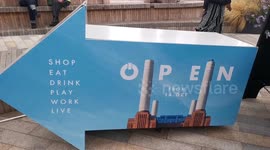 Big crowds flock to the grand re-opening of London's iconic Battersea Power Station