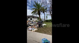 US: Debris Clean Up Continues In Florida Two Weeks After Hurricane Ian 2